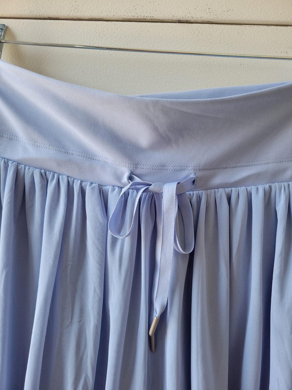 Old Navy Light Blue Tennis Skirt with Drawstring Waist - Picture 2 of 5